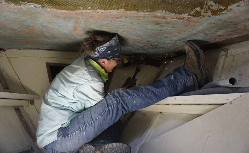 V-Berth Insulation, Part 3, Tabbing Bulkheads and Hull-Deck&nbsp;Joint