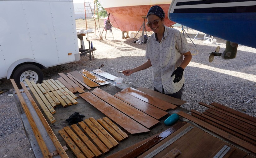 V-Berth Insulation, Part 5, Epoxied&nbsp;Frames